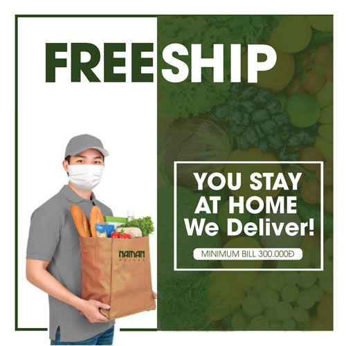 FREE SHIPPING ON ALL ORDERS FROM 300.000 VND (22/05 - 31/05)