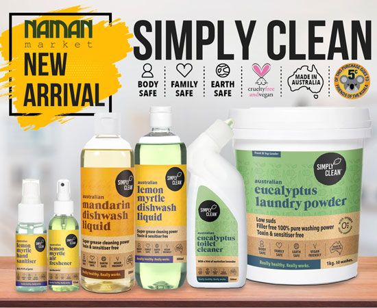 Giới thiệu thương hiệu mới: Simply Clean - Sản phẩm chăm sóc nhà cửa an toàn cho con người và trái đất