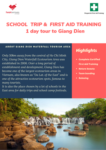 SCHOOL  TRIP &  FIRST AID TRAINING