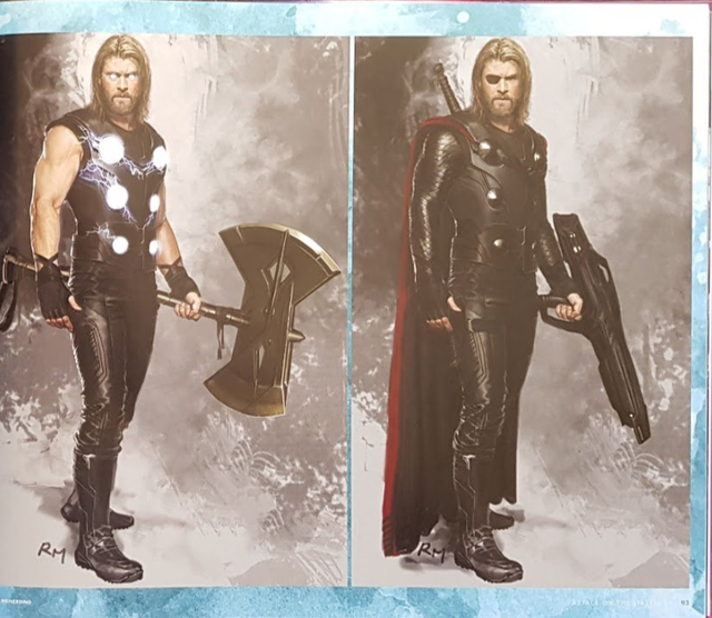 Sẽ ra sao nếu Thor trong trận chiến Thanos dùng khẩu súng thần thánh