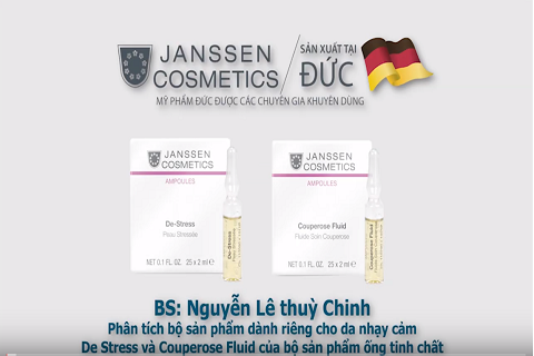 Phân tích bộ sản phẩm dành riêng cho da nhạy cảm De Stress và Couperose Fluid