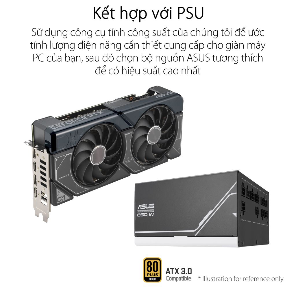 Card màn hình ASUS Dual GeForce RTX 4070 SUPER 12GB GDDR6X