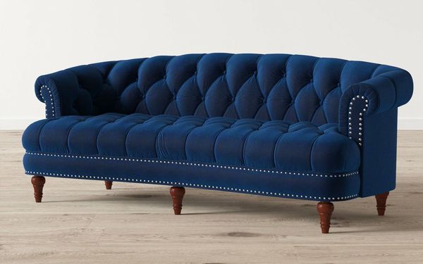 Mẫu sofa chất liệu nỉ êm ái mềm mại cho người ngồi