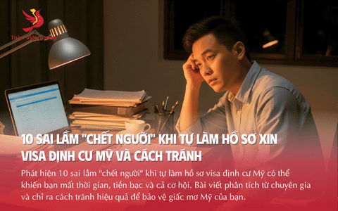10 Sai Lầm "Chết Người" Khi Tự Làm Hồ Sơ Xin Visa Định Cư Mỹ và Cách Tránh
