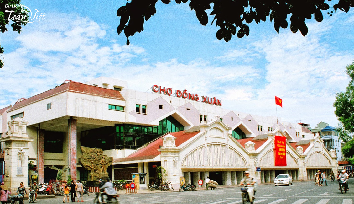 Tour Hà Nội - Chợ Đồng Xuân