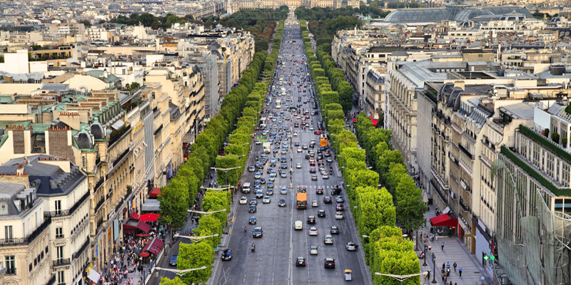 đại lộ champs elysees