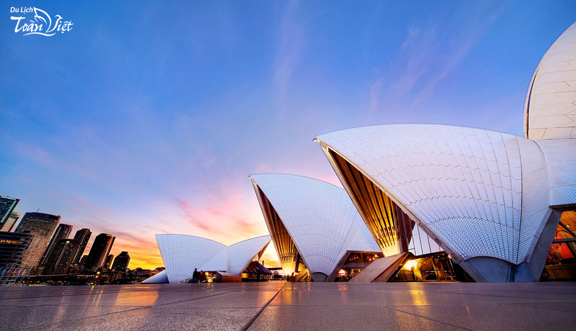 Du lịch Úc Sydney nhà hát con sò