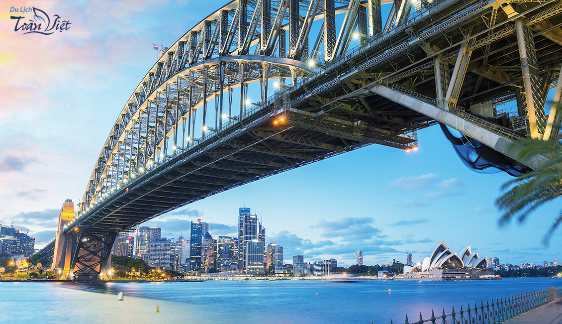 Du lịch Úc Sydney thăm quan cầu cảng Sydney Harbour Bridge