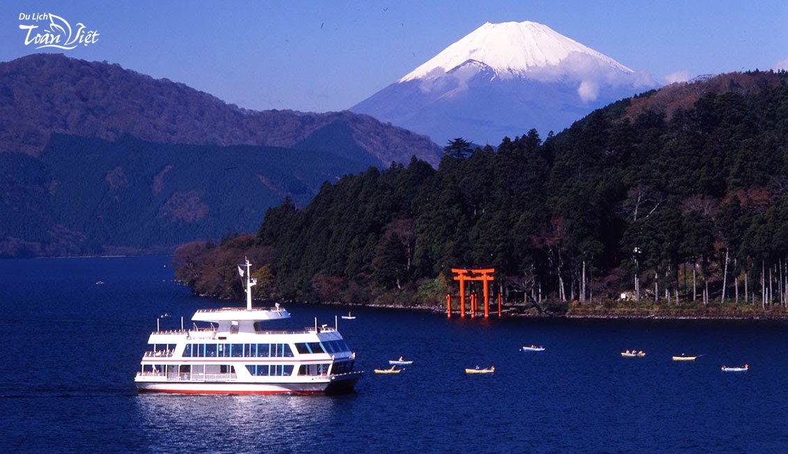 Du lịch Nhật Bản du thuyền hồ Ashi