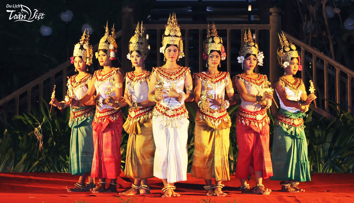 Tour Campuchia điệu múa Apsara