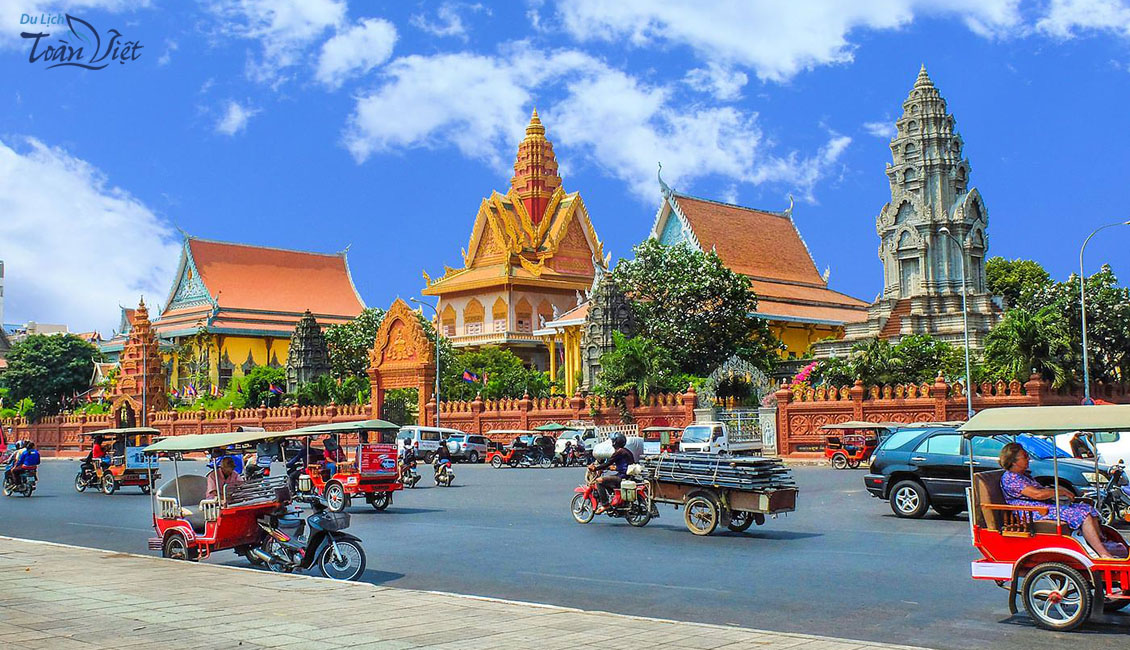 Tour Campuchia chùa wat ouna