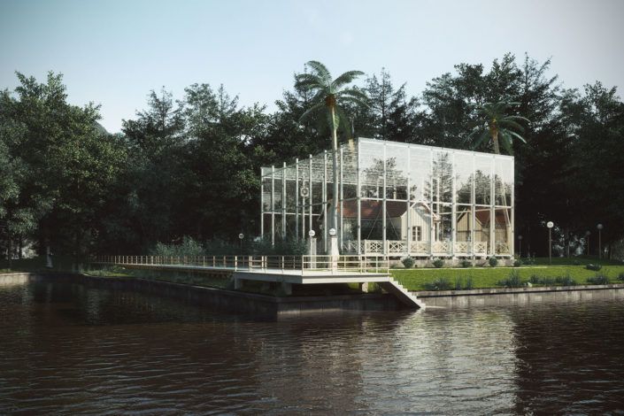 Hướng dẫn render công trình “Sarmiento Museum”