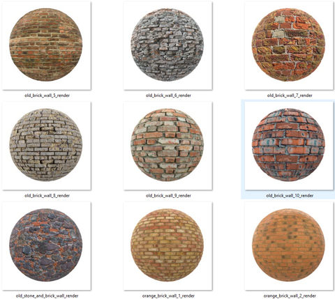 MAP TƯỜNG GẠCH _ BRICK WALL TEXTURE