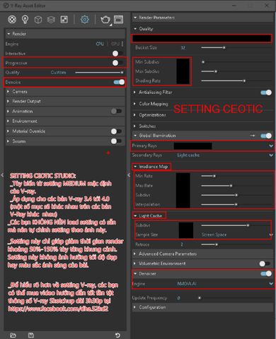 SETTING CEOTIC STUDIO