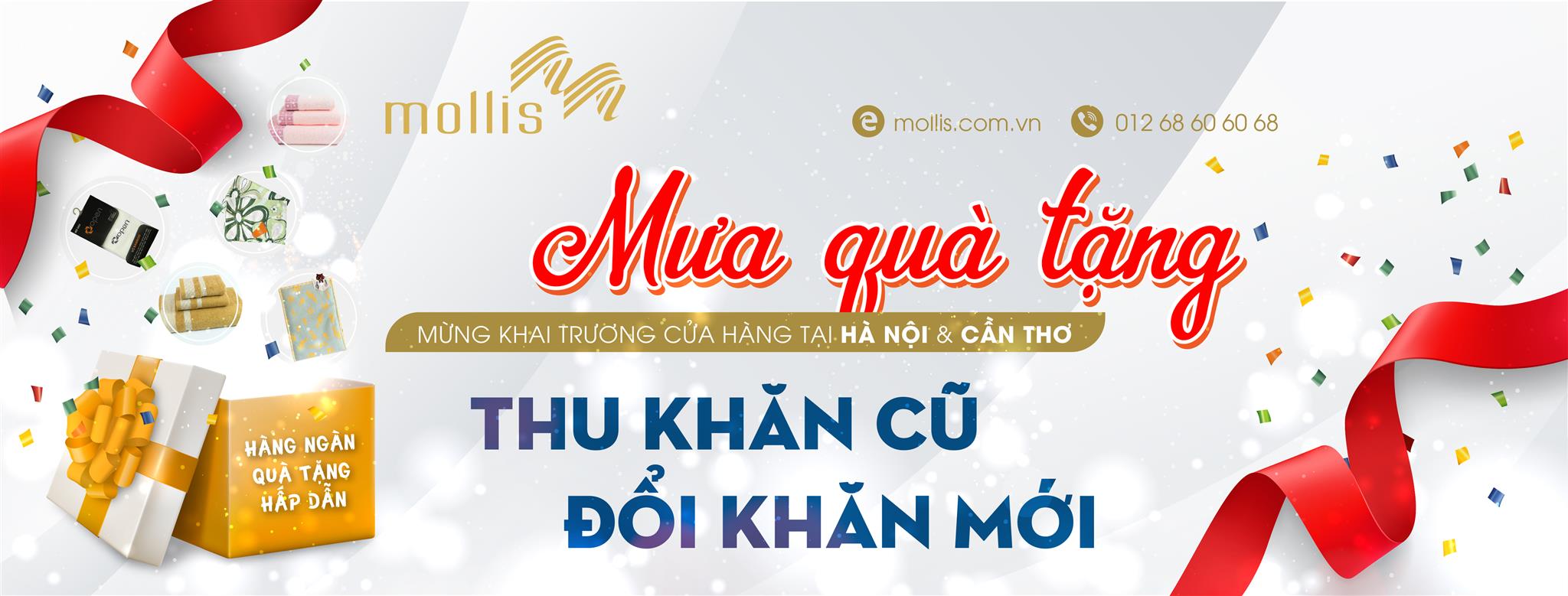 Mollis khai trương cửa hàng tại Hà Nội và Cần Thơ – Ngập tràn khuyến mãi