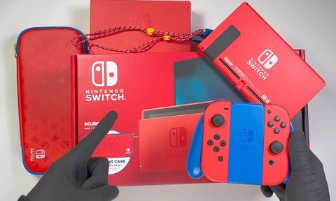 Máy Nintendo Switch – Mario Red & Blue Edition - Unboxing và Review