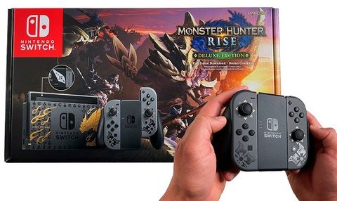 Mở hộp và Review Máy Nintendo Switch – Monster Hunter Rise Special Edition