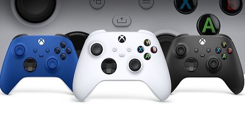 Mở hộp và Review Tay cầm Xbox Series X|S -3 màu Shock Blue, Carbon Black và Robot White.