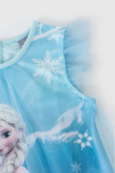 Đầm váy voan ngắn tay bé gái Elsa Rabity 5730