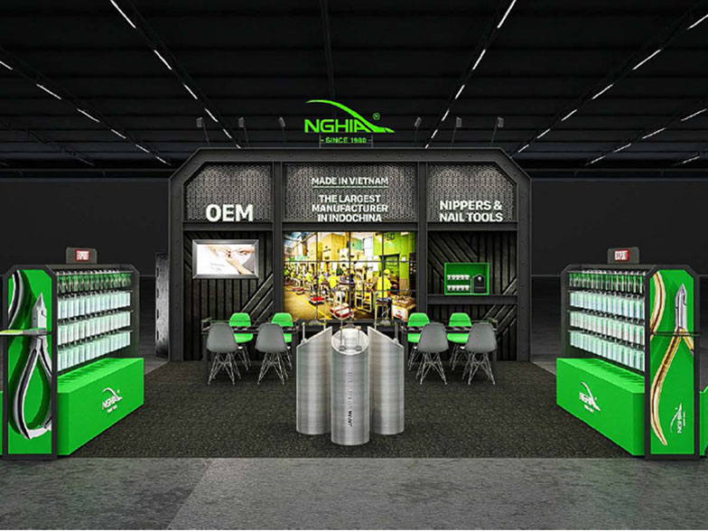 Kềm Nghĩa tại Hội chợ quốc tế Beautyworld Middle East