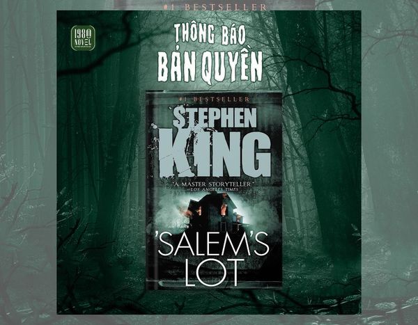 Thông báo bản quyền sách ‘Salem’s Lot của tác giả Stephen King tại Việt Nam 1