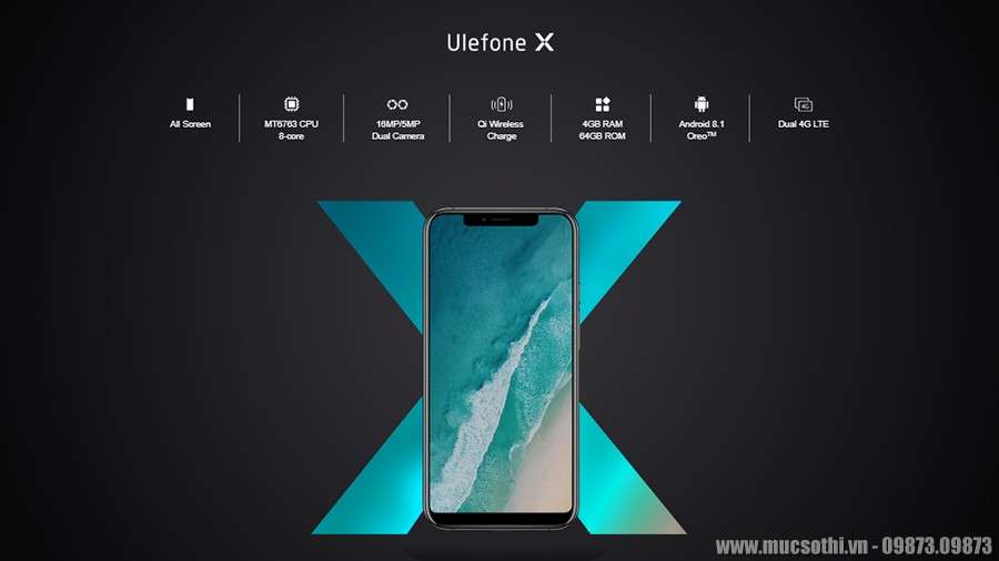Mục sở thị Ulefone X smartphone Android khủng phiên bản của nhân tố X - mucsothi.vn