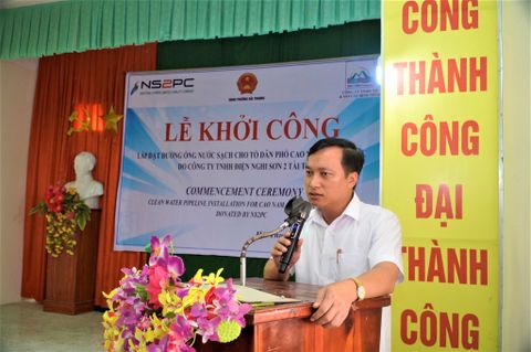 Chairman of Hai Thuong Ward People's Committee: “Previously, we only saw clean water on TV and in the city”