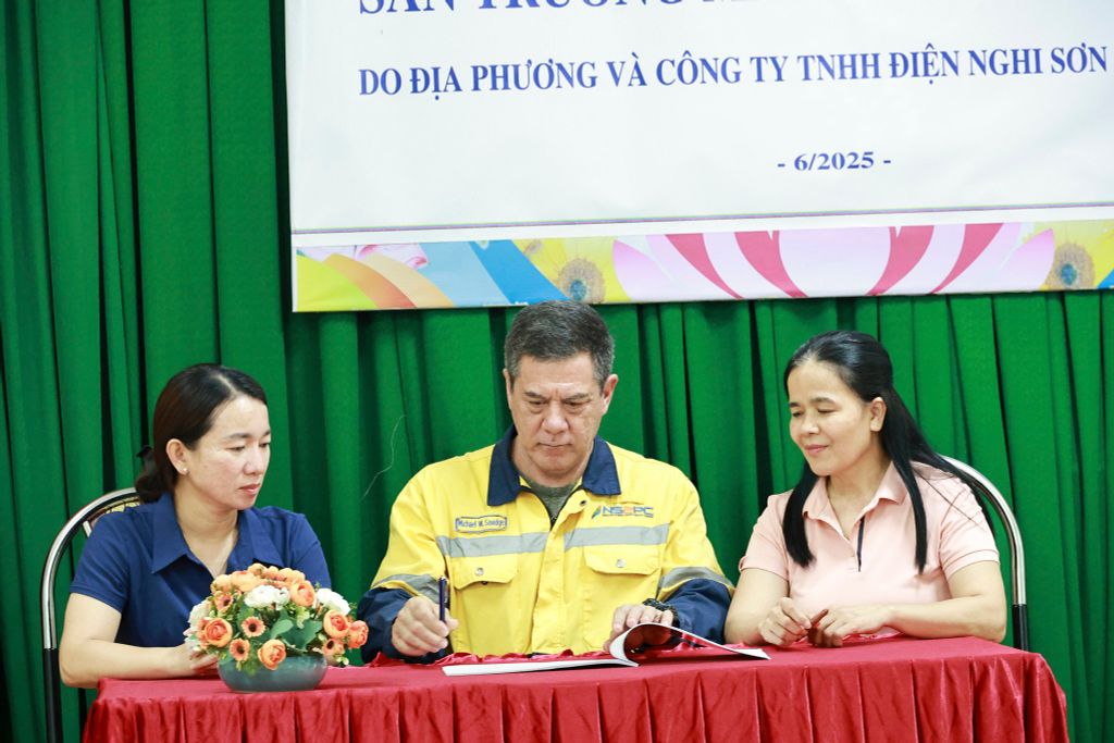 NS2PC Hands Over Upgraded Yard to Hai Thuong Kindergarten