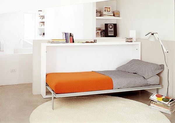 Giường ngủ có thể gập gọn vào tường