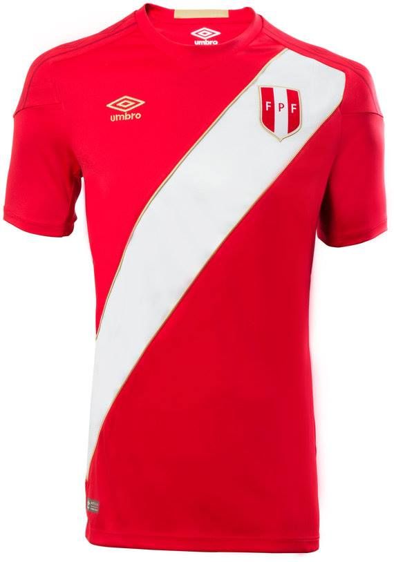 Áo đấu ĐT Peru tại World Cup 2018: thương hiệu từ lịch sử