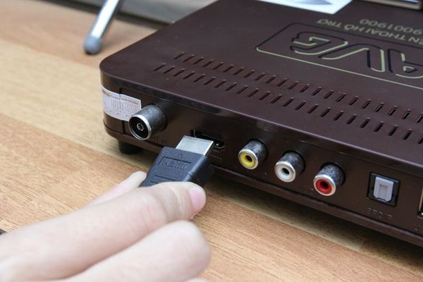 kết nối đầu kỹ thuật số với tivi