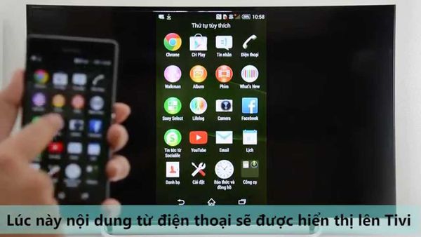 kết nối iphone với tivi qua cổng usb