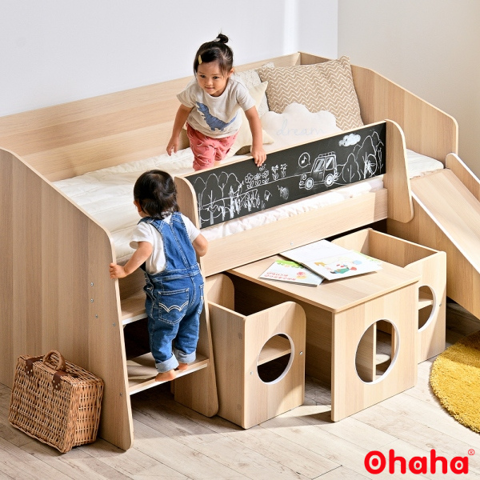 10+ Mẫu giường tầng gỗ cao cấp đa năng Hot Trend dành trẻ em
