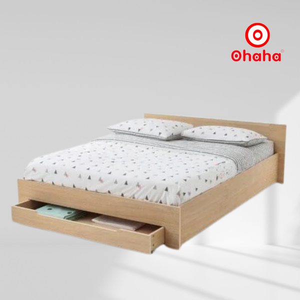 Giường ngủ gỗ công nghiệp cao cấp Ohaha - GC003