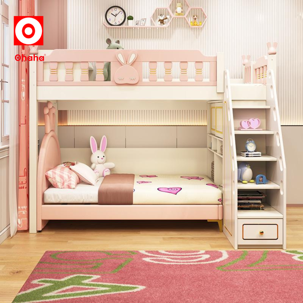 Giường tầng hình chú thỏ Bunny dễ thương.