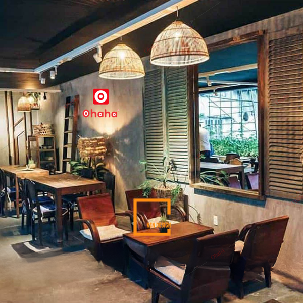 Thiết Kế Nội Thất Nhà Hàng, Cà Phê Ohaha - TKNH-CF-OH012