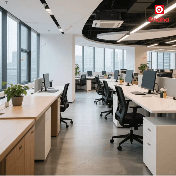 Thiết Kế Nội Thất Văn Phòng Hiện Đại OHAHA TKVP-OH0021