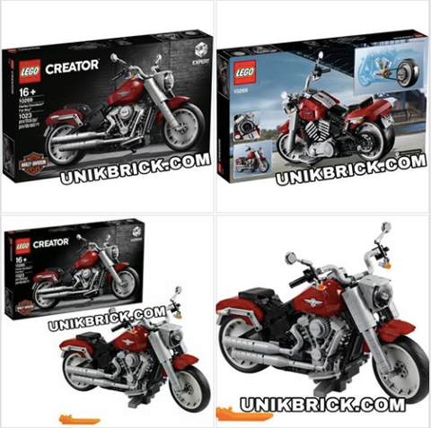 Mua ngay LEGO Creator 10269 Harley Davidson Fat Boy giá rẻ chính hãng hàng có sẵn tại UNIK BRICK HCM
