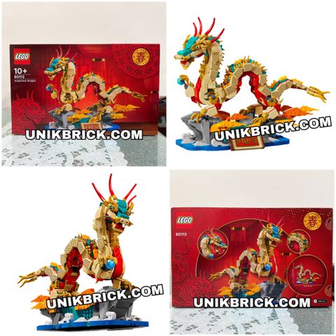 Mua ngay LEGO Auspicious Dragon 80112 New Year 2024 giá rẻ chính hãng hàng có sẵn HCM