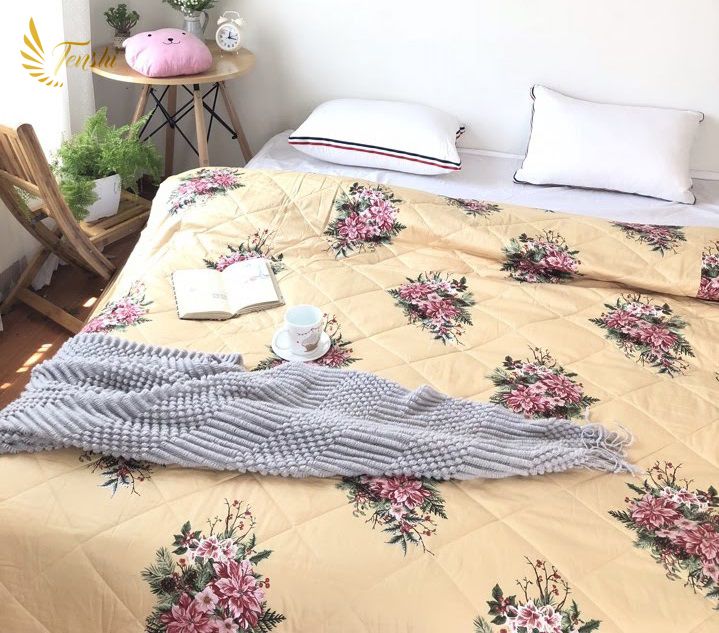 Chăn hè cotton Hàn Quốc tại Tenshi Shop - các mẫu đẹp nhất 2019