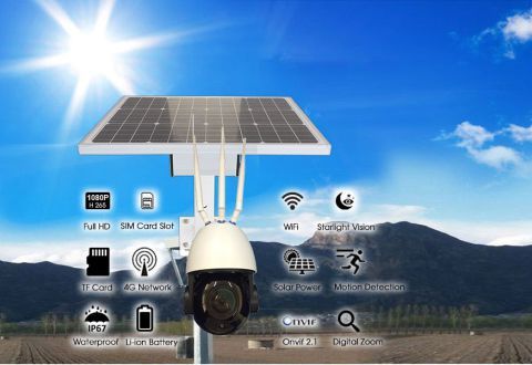 GIẢI PHÁP CAMERA SỬ DỤNG NĂNG LƯỢNG MẶT TRỜI