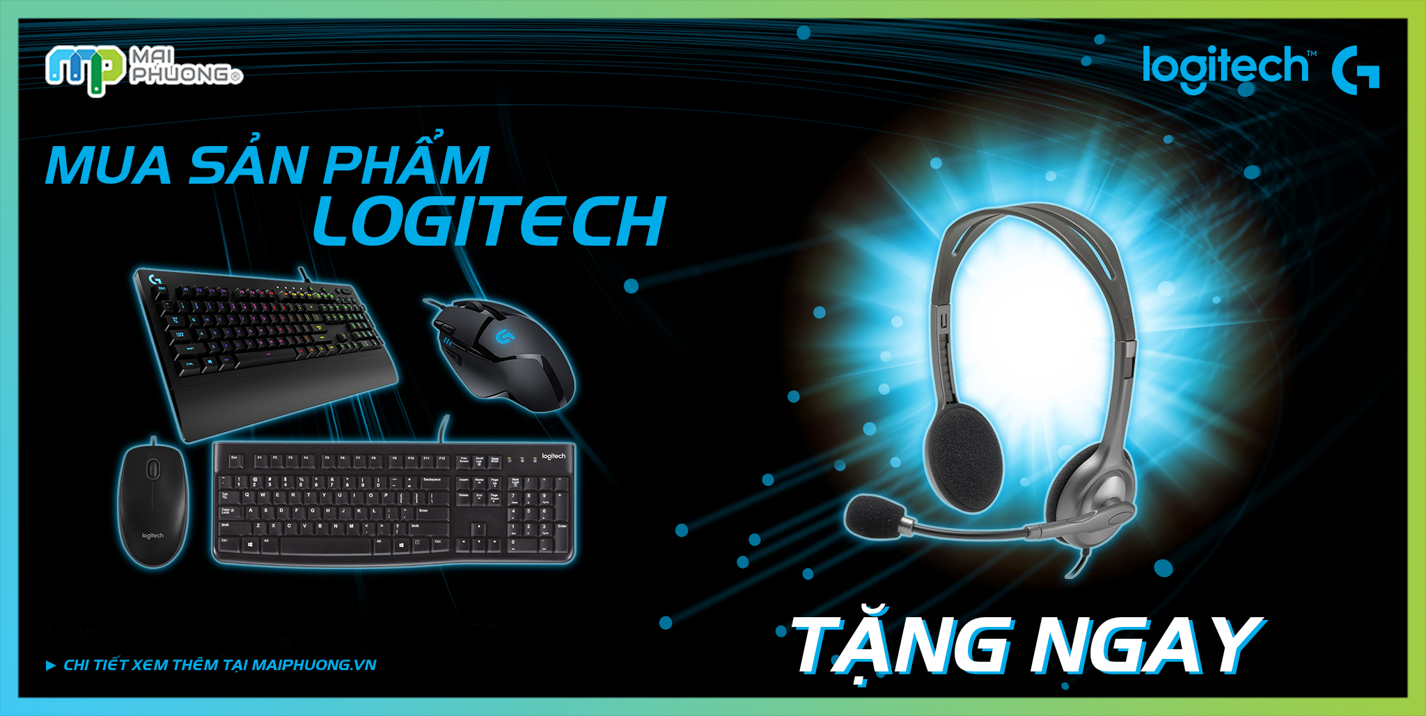 Tưng bừng quà tặng cùng Logitech