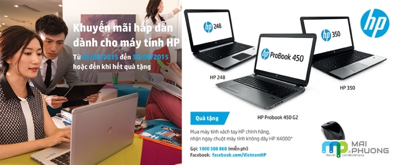 Khuyến mãi dành cho máy tính xách tay HP ProBook 400 series G2