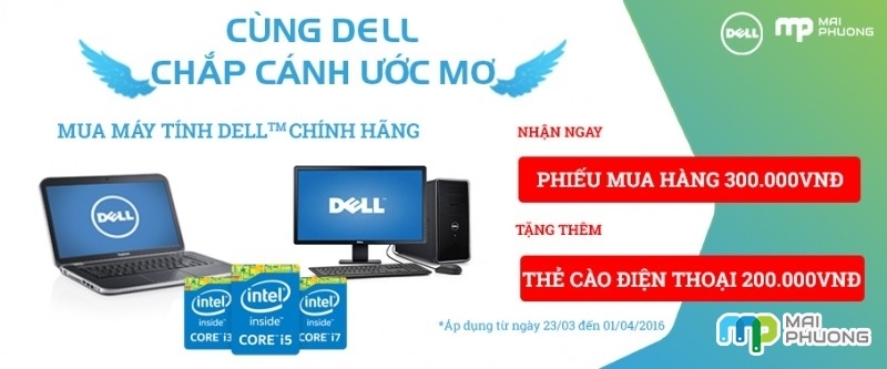 Cùng Dell Chắp Cánh Ước Mơ