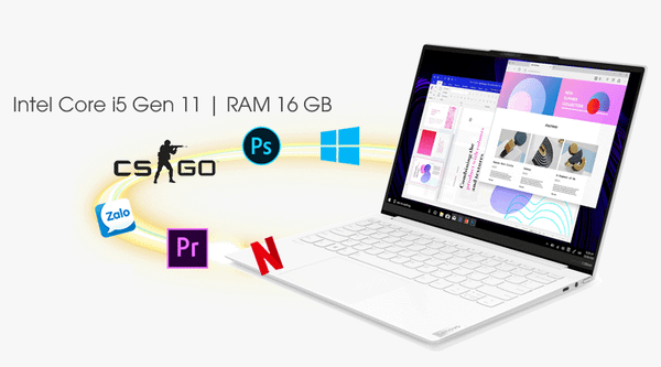 Laptop-Lenovo-Yoga-Slim-7i-Carbon-13ITL5-(82EV0016VN)-(i5-1135G716GB-RAM512GB-SSD13.3-QHDWinTrắng)-cau-hinh
