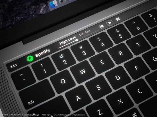 Thành công của MacBook Pro mới sẽ bắt đầu từ dãy màn hình cảm ứng OLED?