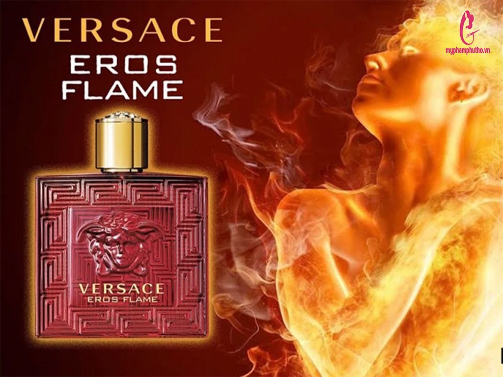 Nước Hoa Nam Versace Eros Flame EDP Đỏ