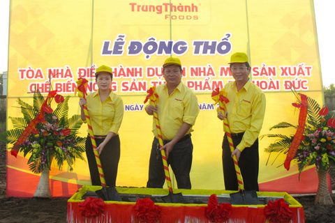 The project of building foodstuff processing operating factory in Hoai Duc