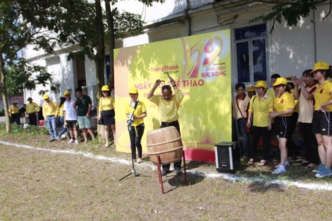 TrungThanh organizes the 19 th anniversary sport festival
