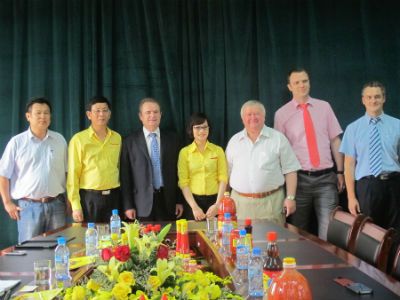 Đại biểu Bộ Thương mại Cộng hòa Belarus thăm và làm việc tại TrungThành Foods